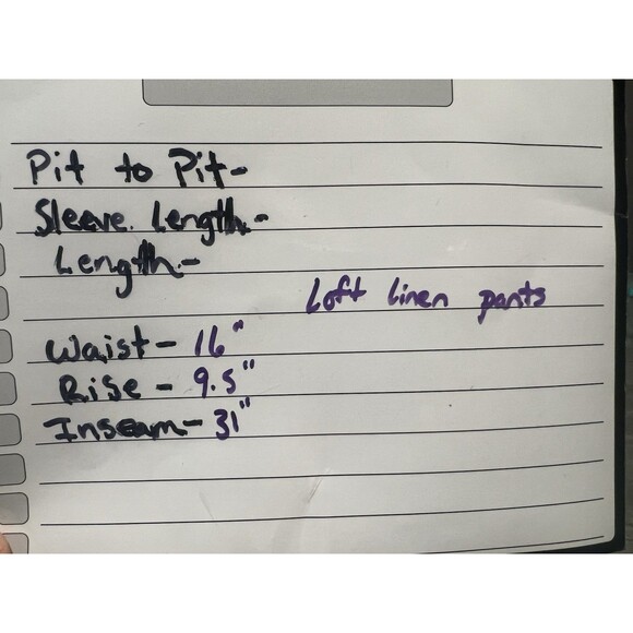 Loft Marisa Pants Womens 4 Pink Linen Lined Trouser Wide Leg Party Classic EUC - Picture 7 of 11